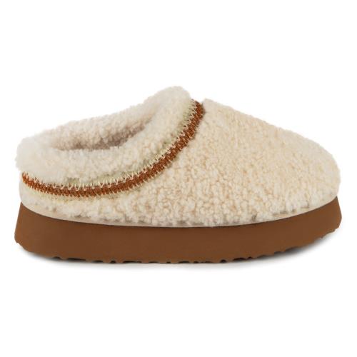 Ladies Miley Sheepskin Slipper Natural Extra Image 1
